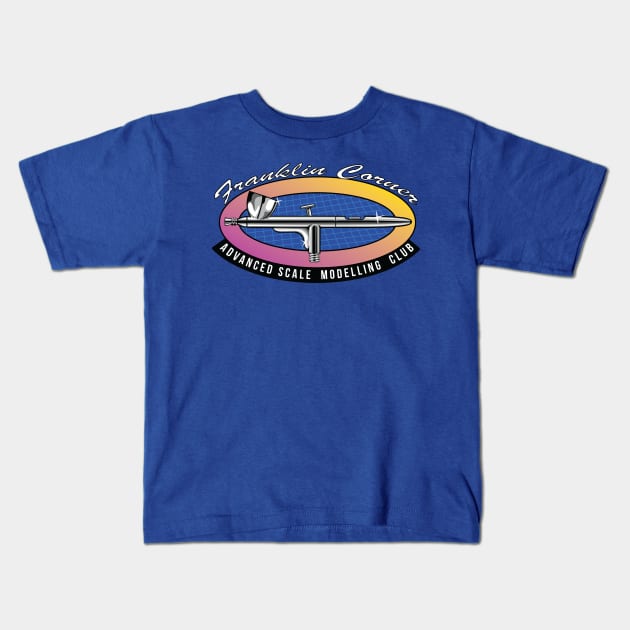 Franklin Corner 80s Kids T-Shirt by SprueLife